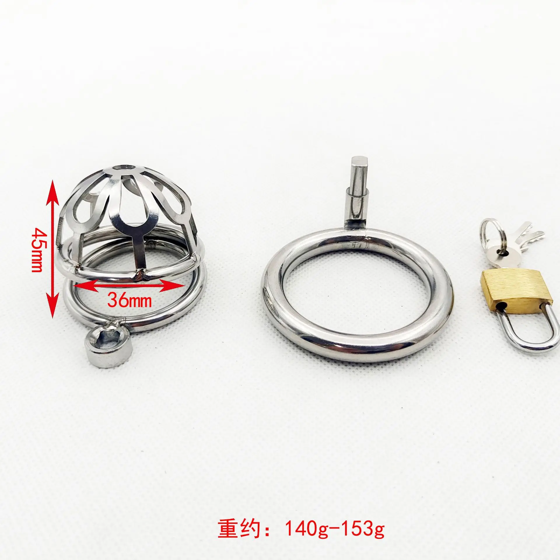 Cerradura de castidad, jaula para pene, bola, camilla para escroto, funda para pene, cinturón de castidad, anillo para pene, Dispositivo de Castidad masculina, Juguetes sexuales BDSM para hombres