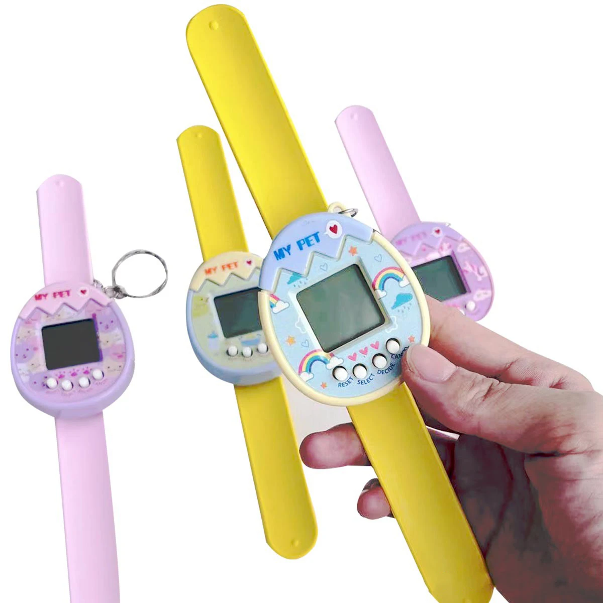 Animais de estimação eletrônicos tamagotchi nostálgico virtual cyber digital nostálgico engraçado animais digitais brinquedos jogo portátil brinquedo digital para animais de estimação