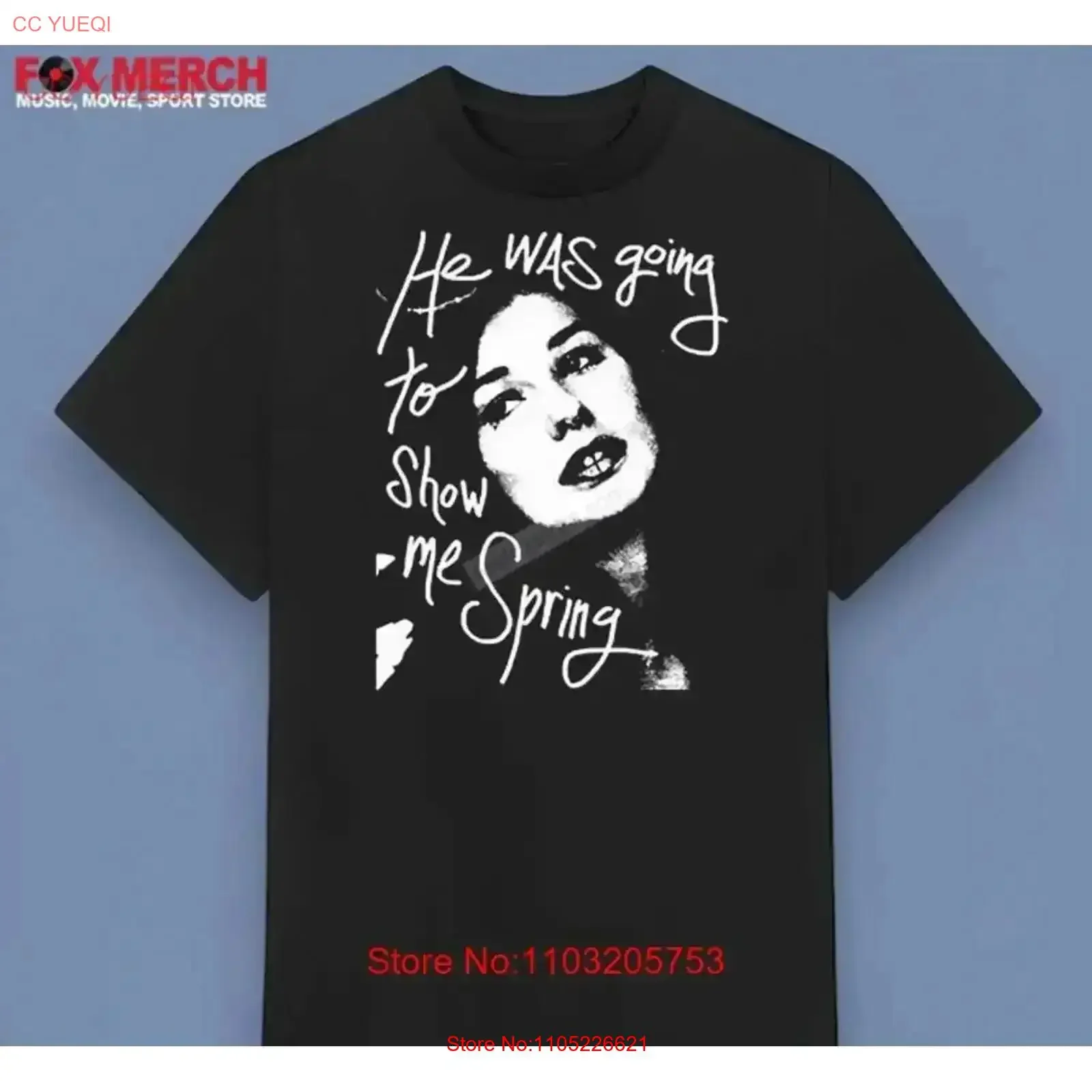 

Tori Amos He Was Going To Show Me Spring T Shirt Size S 5Xl vintage Washed streetwear Stylish Casual Stretched fashion vintage