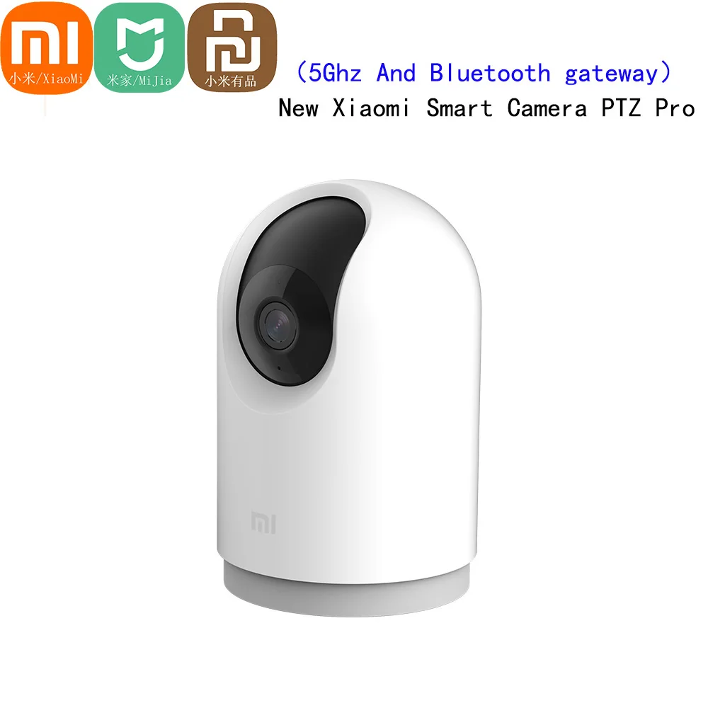 

Xiaomi Mijia APP PTZ Pro 2K 3 Megapixels 360° Panoramic bluetooth4.2 Smart IP Camera AI Detection Two-way Intercom Home Security