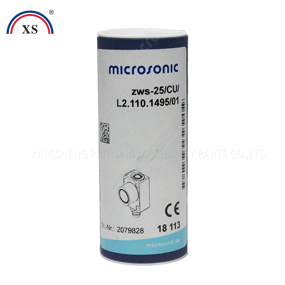 fotocelula original sensor l21101495 olho eletrico microsonic para pecas sobresselentes da maquinaria da impressao deslocada pecas sm102 cd102 cd74 01