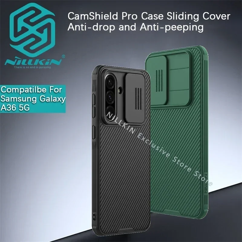 Nillkin для Samsung Galaxy A56 A36 A26 5G CamShield Pro чехол для камеры с раздвижным окном, защитный чехол для телефона, чехол для телефона