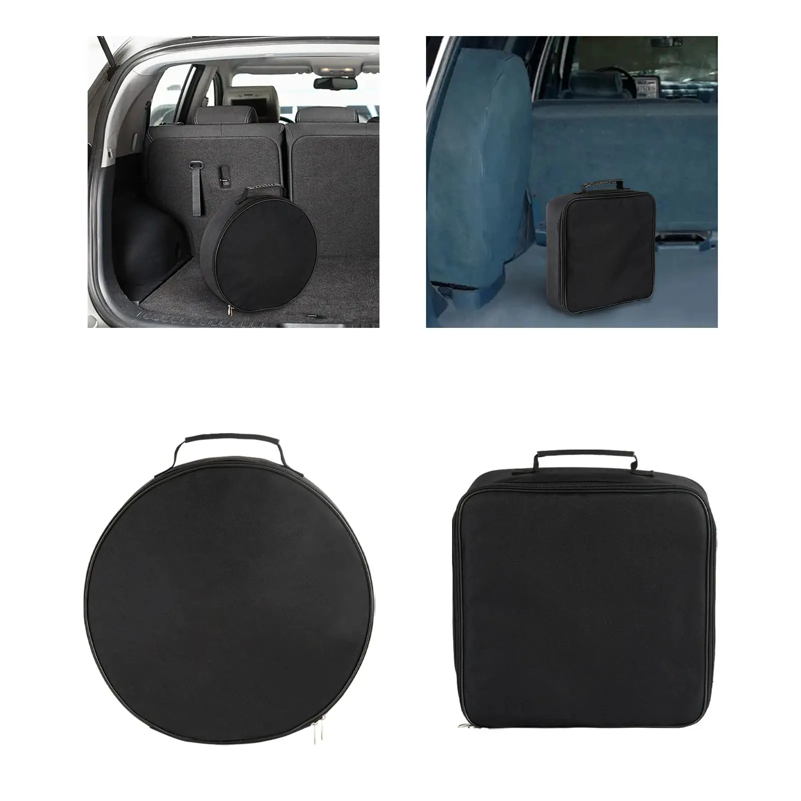 

EV Cable Bag Jumper Cable Organizer Versatile Smooth Zipper Oxford Cloth for Organizing Durable Travel Friendly Accessories