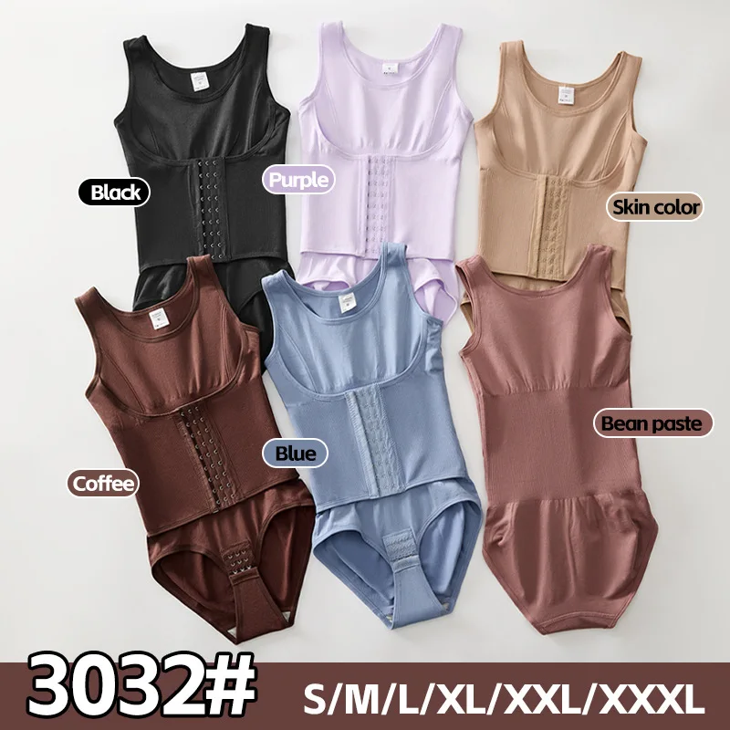 تعزيز الصدر قطعة واحدة تشكيل الجسم البطن عقد الخصر تشكيل بعد الولادة سلس مخصر (كورسيه) تشكيل ملابس داخلية ضيقة