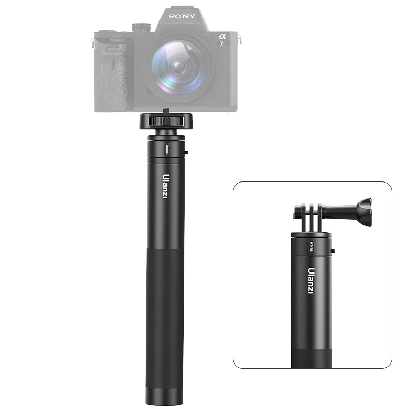 Ulanzi Go-Quick II Quick Release Systeem Kits 1/4 "Statief Base Mount voor Sony Canon Nikon DSLR Camera Invullicht met 1/4 Schroef