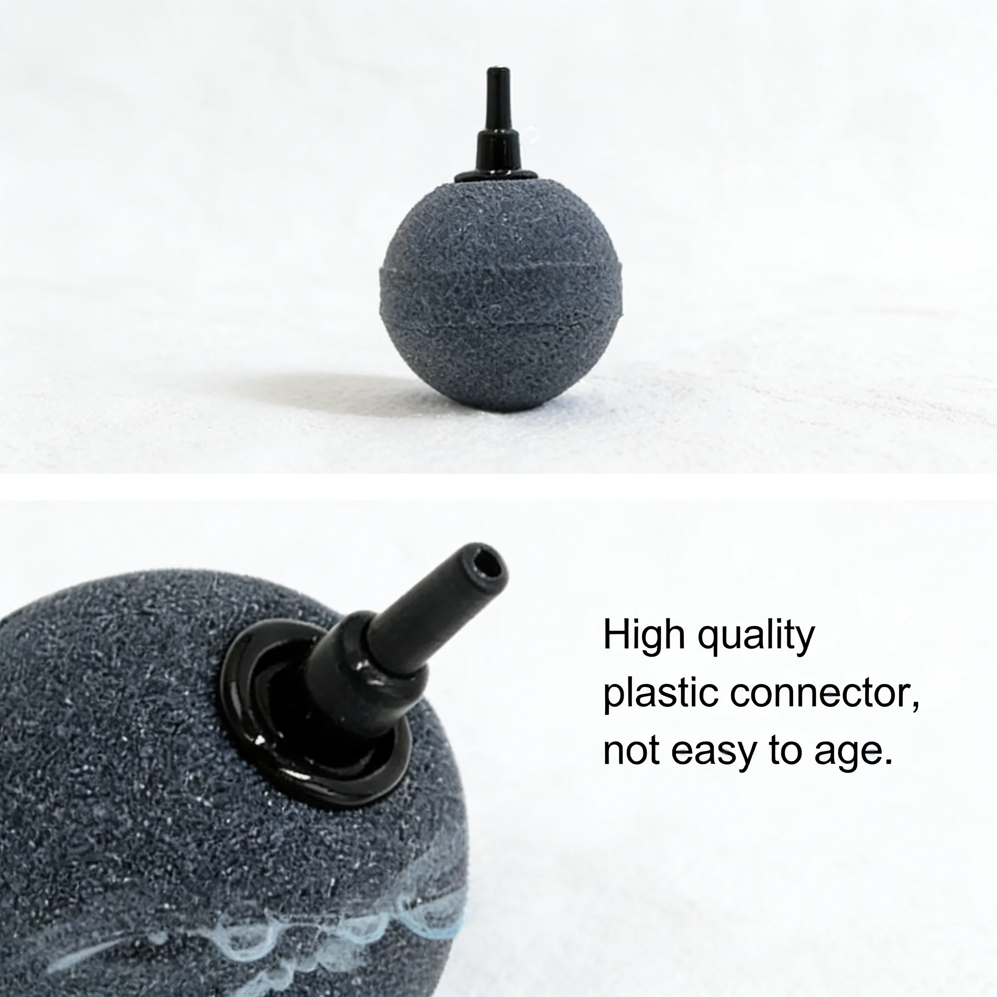 5PCS Aquarium MINI Round Air Stones Mineral Bubble Diffuser Fish Tank Aerator Aeration Hydroponic Oxygen Airstone Accessories