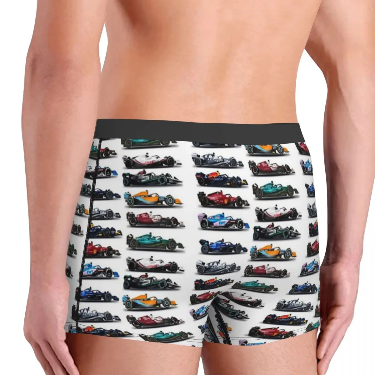 Boxer Underpants Shorts F1 All Cars 2022 Panties Men Soft Underwear for Homme Man Boyfriend Gifts
