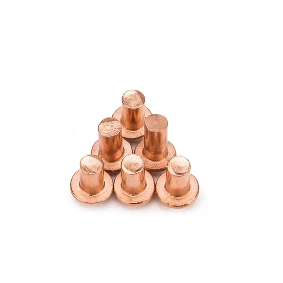

Copper Half Round Head Solid Impact Rivet GB867M2.5M3M4M5M6M8