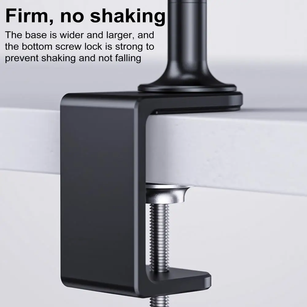 360-Degree Rotation Tablet Bracket Holder Adjustable Stable Locking Mechanism Universal Joint Phone Tablet Stand