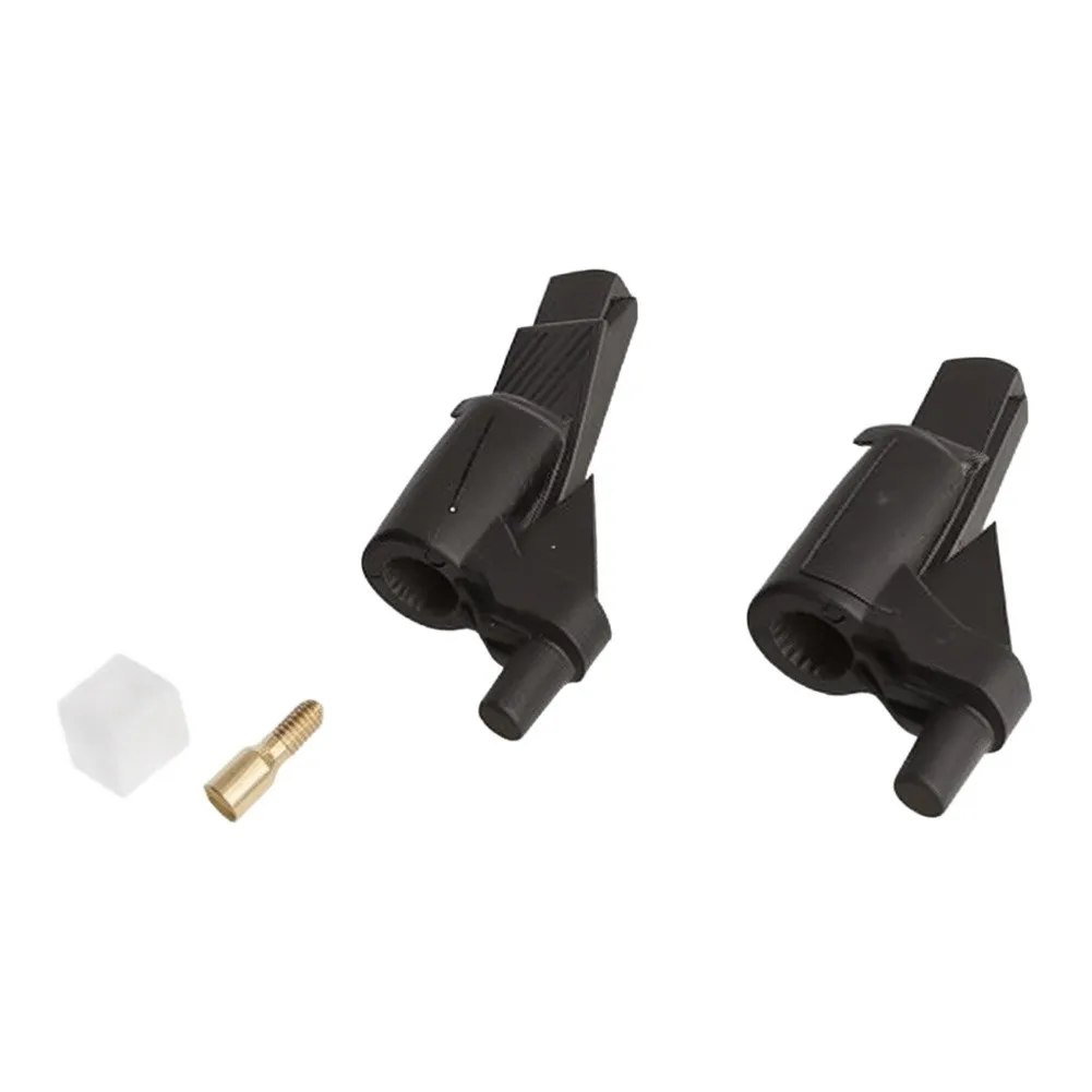 Black Faucet Handle Lever Adaptor Kit Replacement for 46265000 Includes 2 Adaptors 1 Screw 1 Spacer No Tools Needed