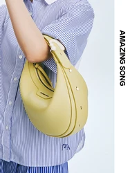 Amazing Song Half Moon Bag Small