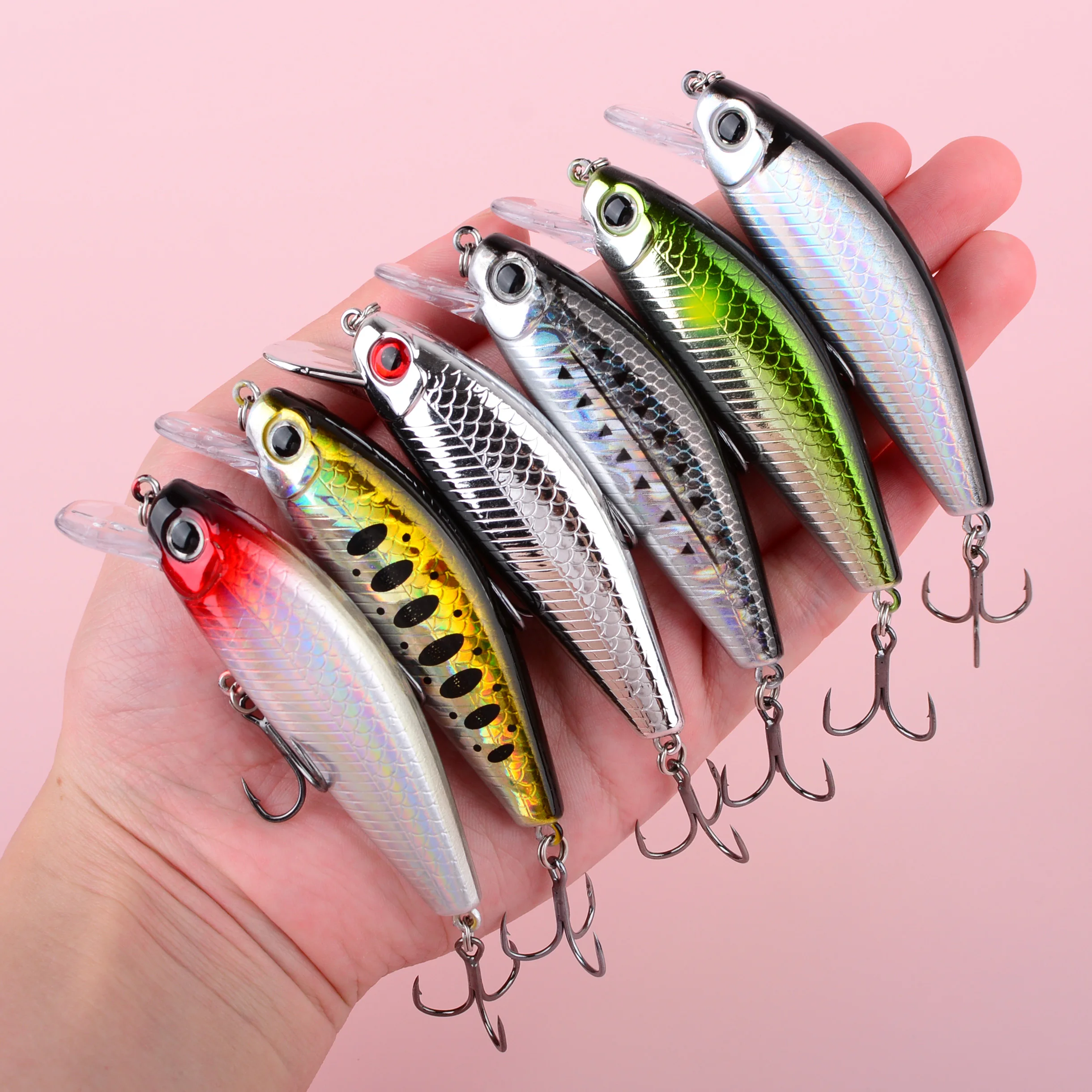 Señuelo minnow con impulso magnético jerkbait para lucio y carpa - imagen 2