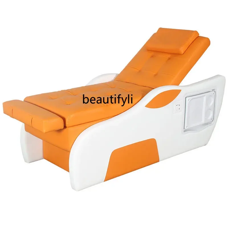 

ss newModern Simple New Electric Face Washing Bed Face Washing Bar Facial Bed Light Beauty Facial Care Massage Couch