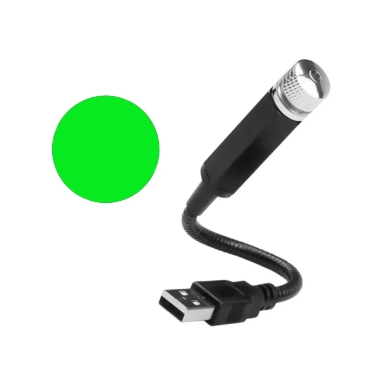 

E74A USB-проектор звездного неба для автомобиля с простой установкой, 360-градусная иммерсивная ночная проекция звезд, безопасное украшение для создания атмосферы