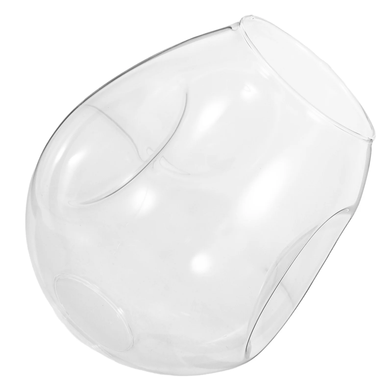 

1 шт., прозрачный стеклянный чехол для лампы, европейский простой абажур для спальни, прикроватный декоративный светильник, аксессуар, крышка лампы