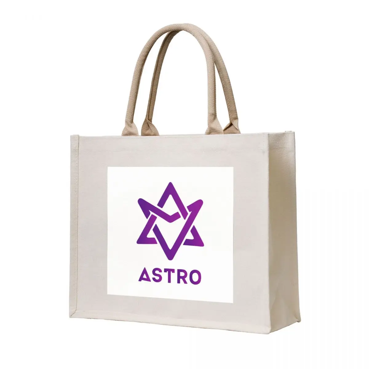 

ASTRO Vivid Plum Space Violet Tote Bag tote bags cloth bags canvas shopping bag Gift bags