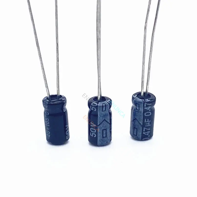 

20pcs/lot 50v 0.47UF aluminum electrolytic capacitor 0.47UF 50v 0.47UF 20%