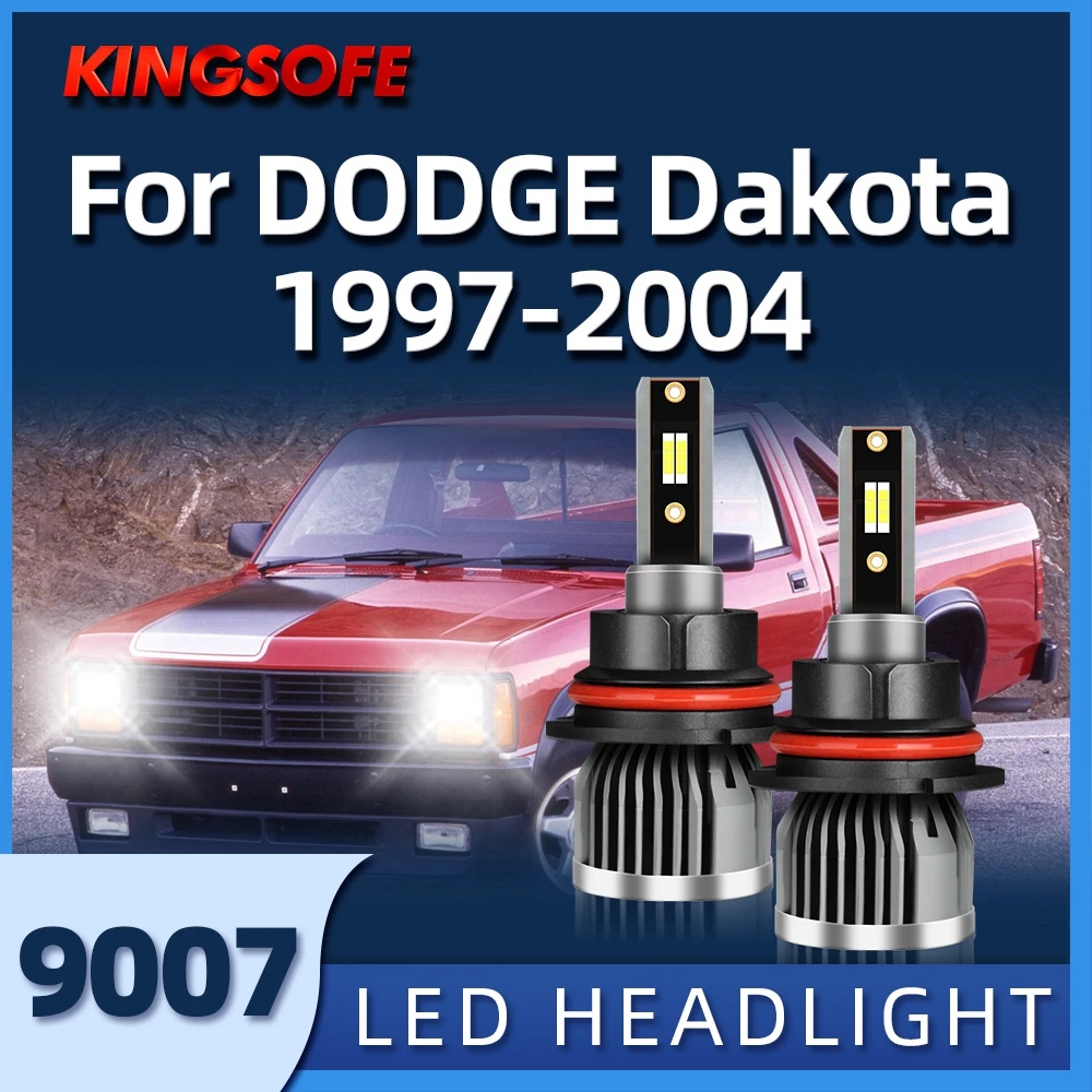 

KINGSOFE Led Light Bulb H13 Cars Hi/Lo Beam Headlight For Dakota DODGE 1997 1998 1999 2000 2001 2002 2003 2004