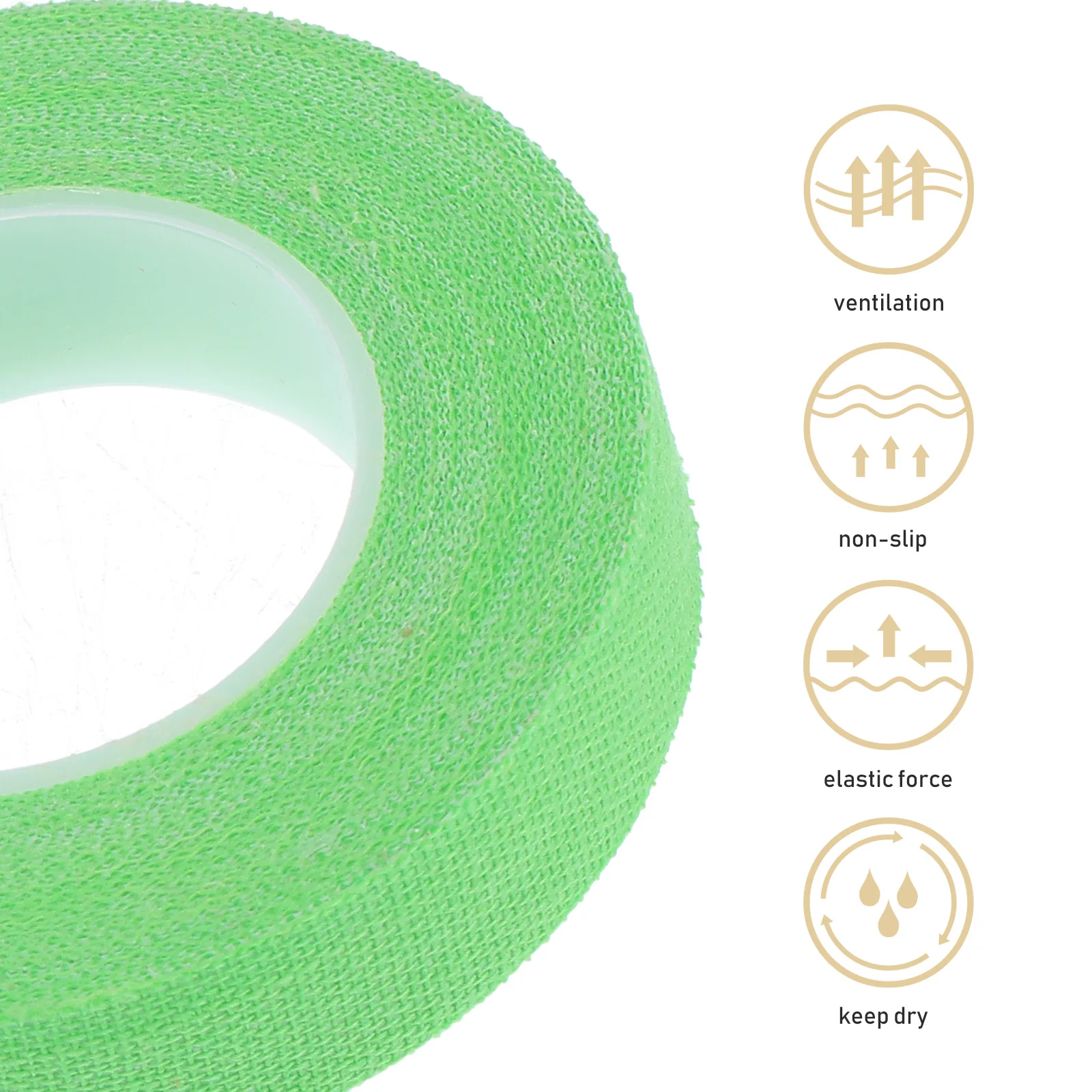 

5pcs Guzheng Tape Green Breathable Anti Allergic Finger Protection Pipa Supplies Adhesive Tapes Stage Performance