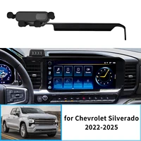 Soporte para móvil de coche para Chevy Chevrolet Silverado 2022 2023 2024 2025 soporte GPS soporte de navegación accesorios para automóviles