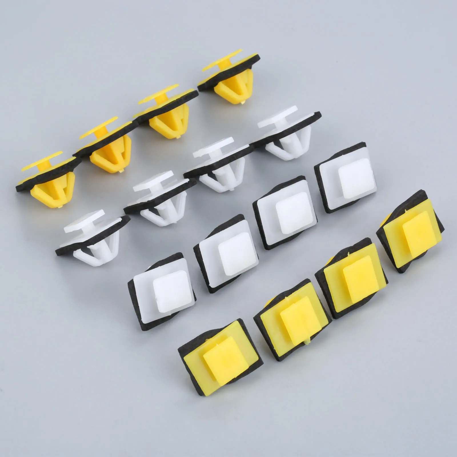 Auto Fastener Clips, Rocker Molding Clip, Nylon Auto Decoração Fastener, Stylings de carro, D184, D185, 87758-35000, 50pcs