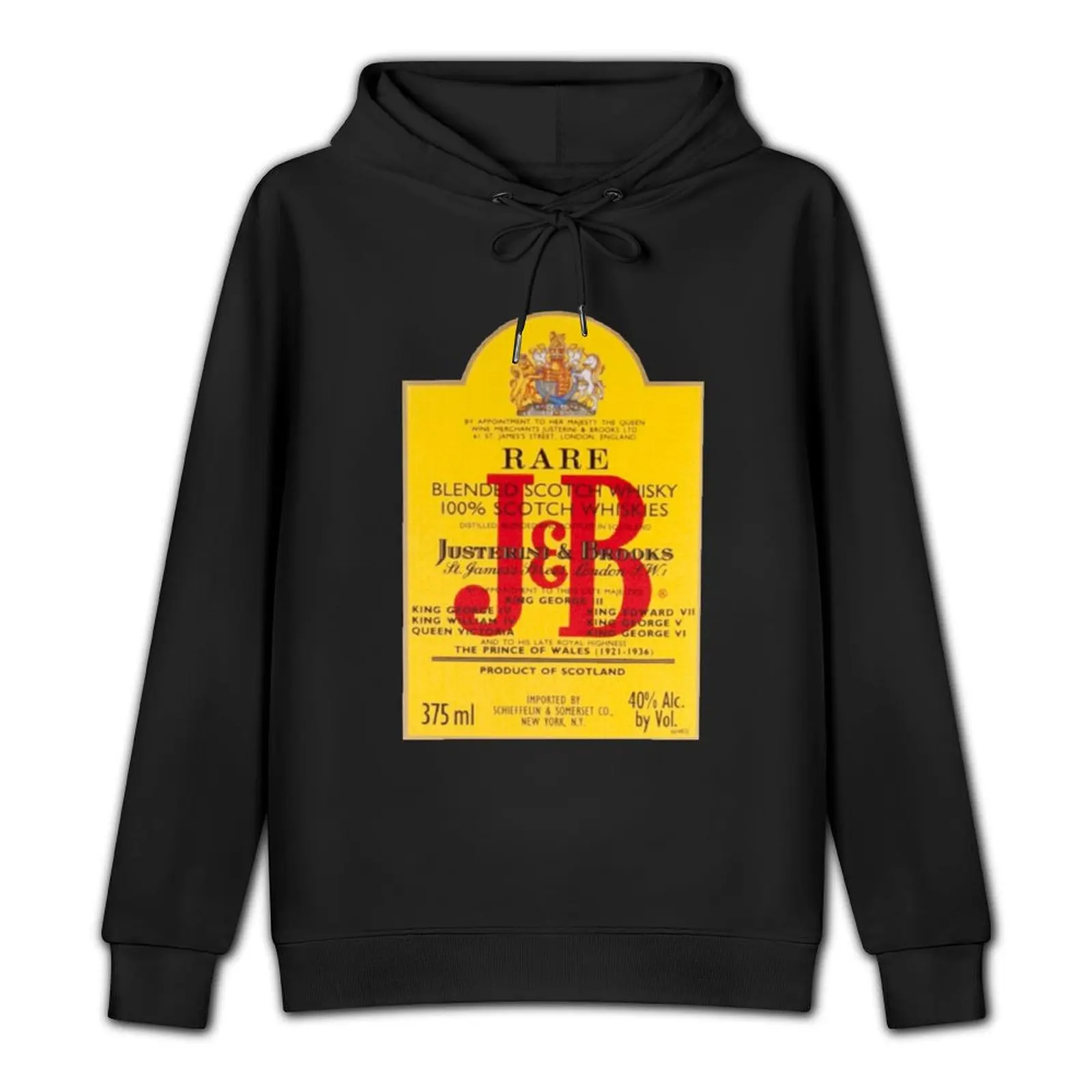 J&B Rare Scotch Whisky Blend Pullover Hoodie men's clothes autumn new products hoodies and sweatshirts new