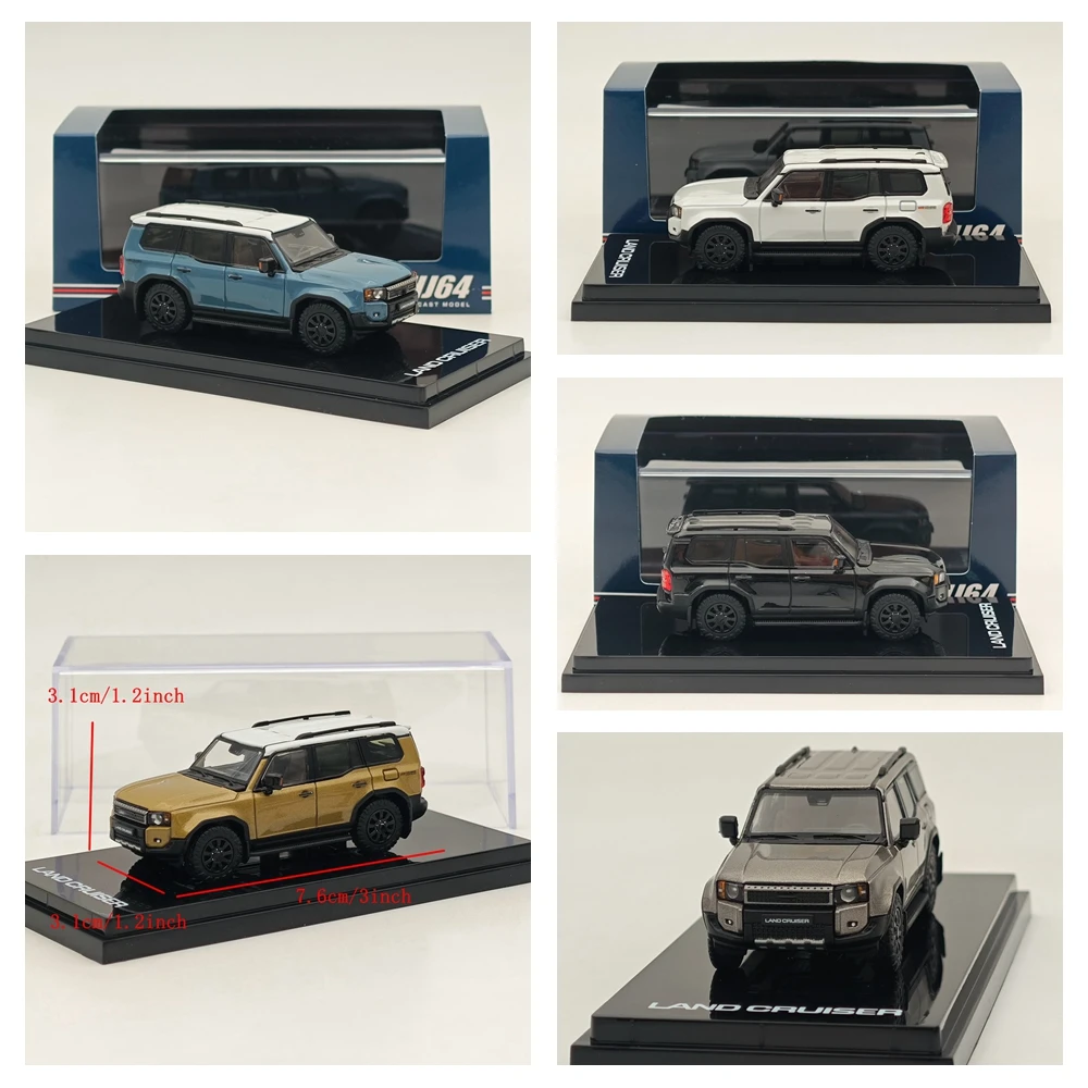 

1/64 Hobby Japan Land Cruiser 250 (LHD) 1st Edition HJ645081 Series Diecast Model Car Miniature Collection Toy Vehicle Models