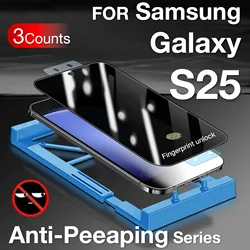 3Pcs For Samsung Galaxy S25 S24 S23 S22 S21Ultra S20 S10 Note 20 10 Plus Anti-Peeaping Screen Protector,Not tempered glass