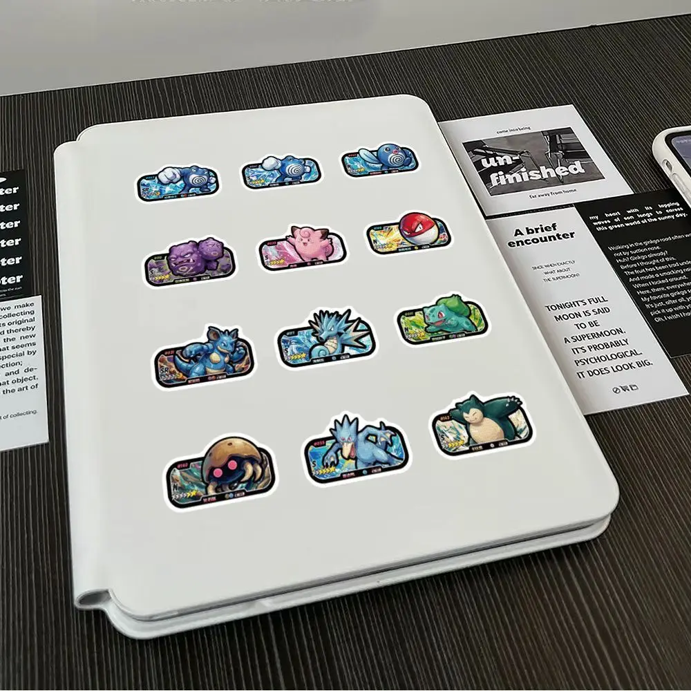 80 Stück Anime Pokemon Cartoon-Aufkleber Coole Pikachu-Dekorationsaufkleber Graffiti-Sticker DIY Spielzeug Belohnungssammlung Geschenk – Detail 11