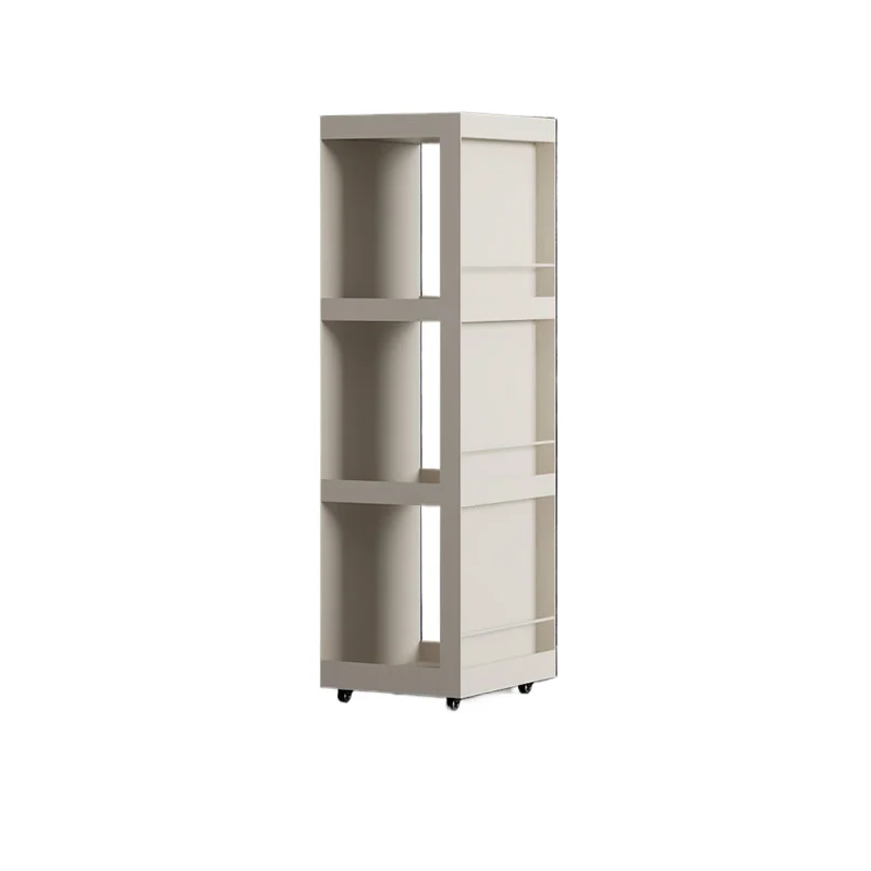 LMM floor-to-ceiling multi-layer shelves removable living room wall display shelves