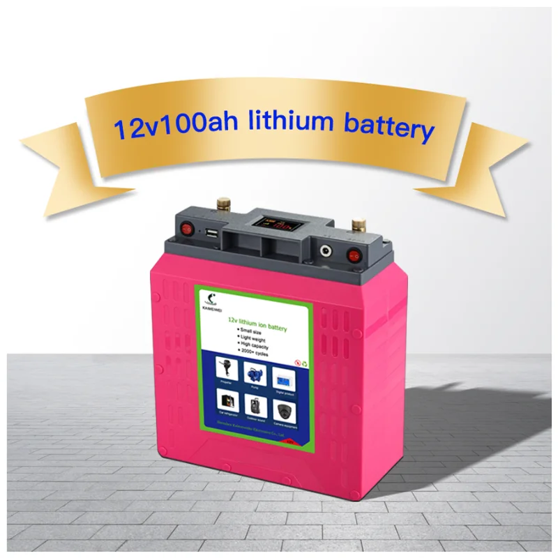 OEM light weight portable battery pack 12v 100ah lithium ion li-ion batteries Outdoor Portable Lightweight Fishing i-ion Battery