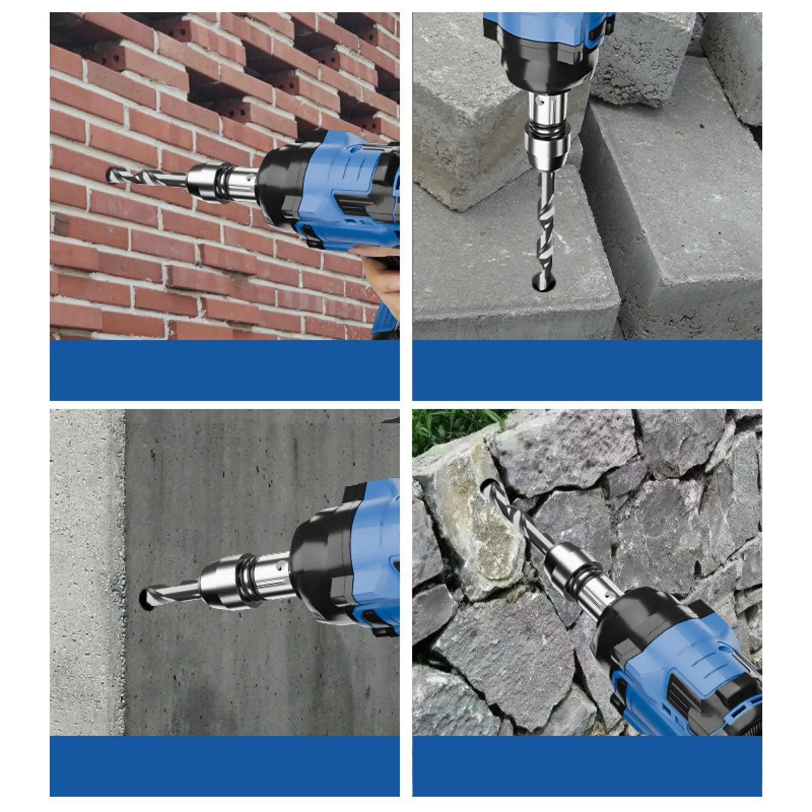 

Drill Chuck Carbon Steel Attachment Adapter Sturdy Professional Quick Change Mechanical Work Practical Versatile Hardware