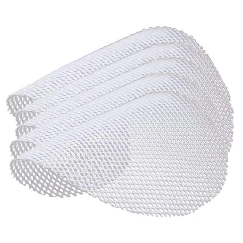 AT14 5 Pcs Silicone Steamer Mesh Mats, Reusable Non-Stick Round Steamer Pad, Steamed Buns Baking Pastry Mat, 40Cm In Diameter