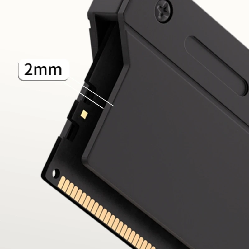 Desktop DIMM Heatsink Coolers for DDR5 DDR4 DDR3, Metal Heat Spreader Shell for Gaming Desktops and Office Service 