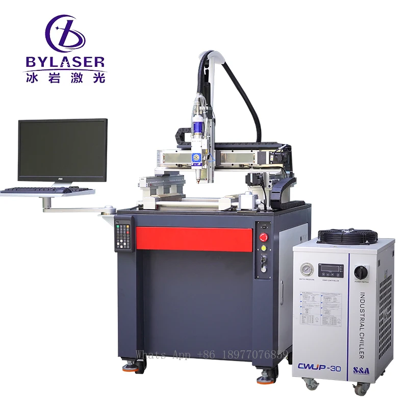 BingYan 1500w/2000w/3000w Small CNC Fiber Laser Cutter Stainless Steel/Aluminum/Copper/gold Laser Cutting Machines For Jewelry