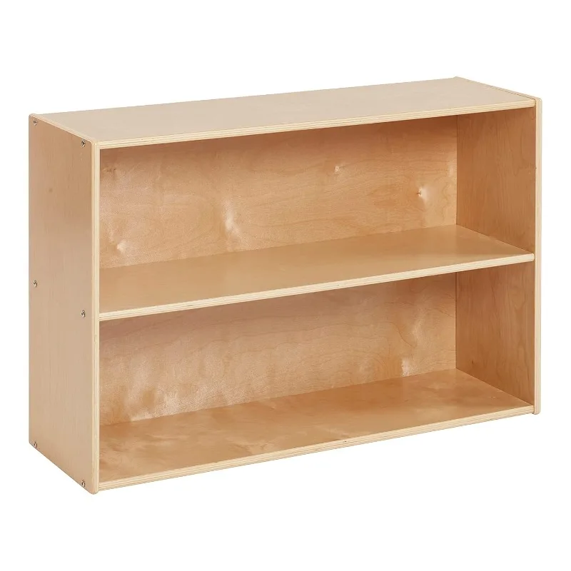 

Streamline 2-Shelf Storage Cabinet, 24in, Kid's Bookshelf,