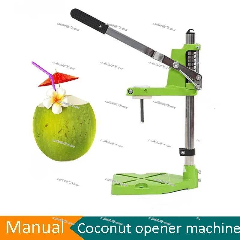 

Green Coconut Punching Machine Fruit Open Drilling Knife Stainless Steel Manual Coconut Cap Opener Coconut Shell Opening Tool