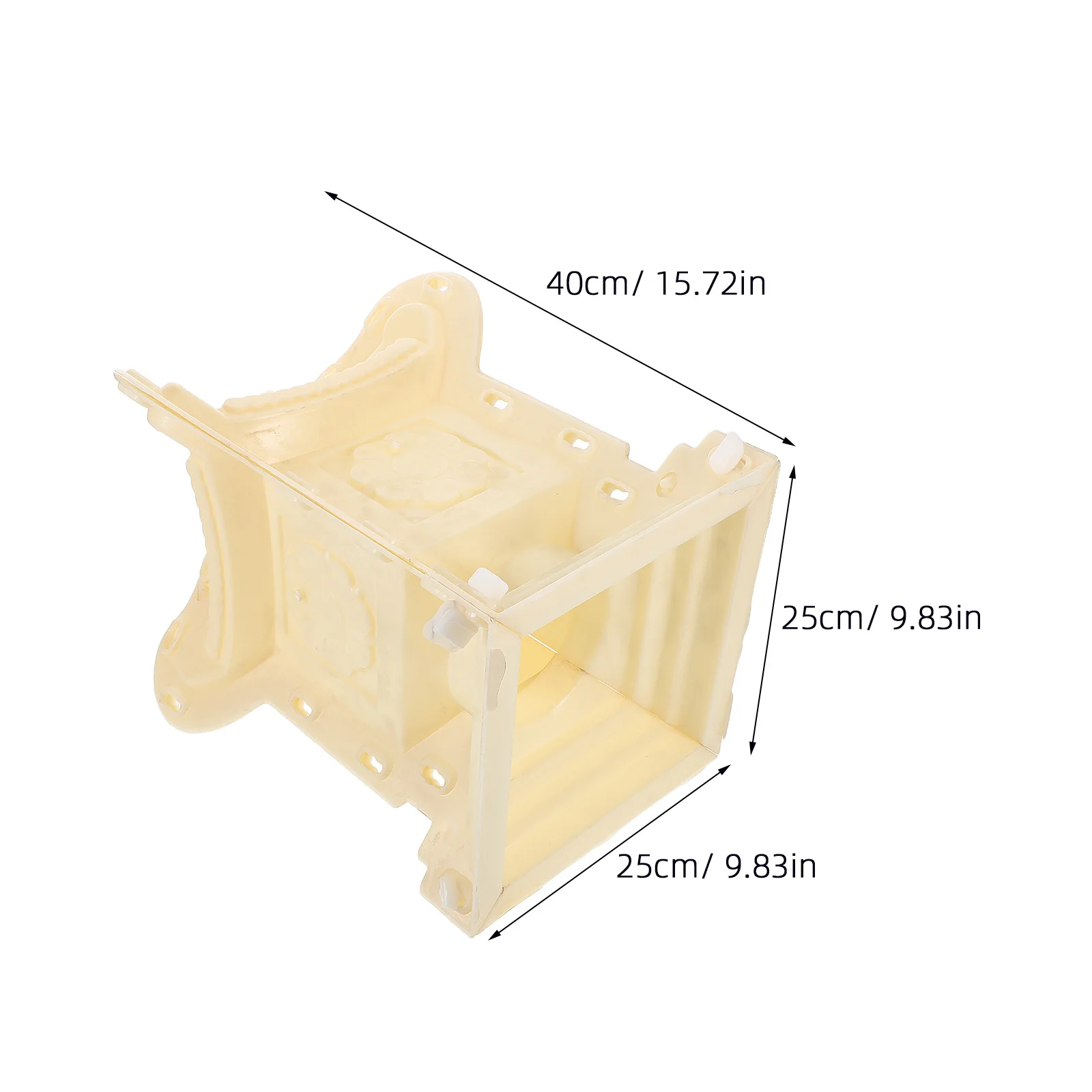 قالب العمود الروماني قالب صب الخرسانة للحديقة الخارجية النحت المناظر الطبيعية لتقوم بها بنفسك قوالب قاعدة البلاستيك