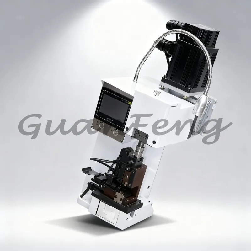 Servo Terminal Crimping Machine, High Precision Wire Terminal Crimper for Cable Harness Processing