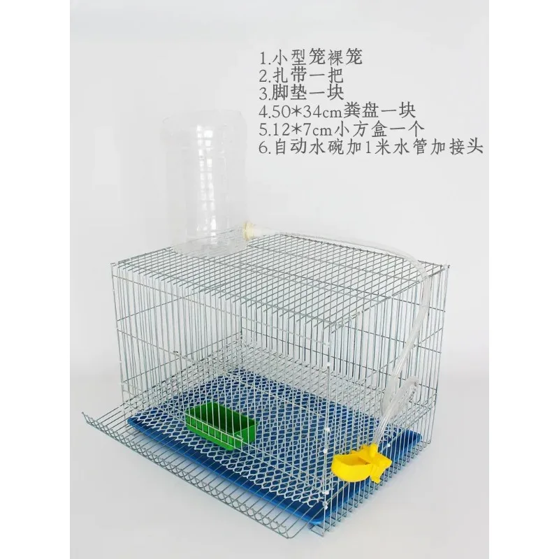 for chicken breeding cage Small rolling egg quail cage Family breeding chick egg laying cage