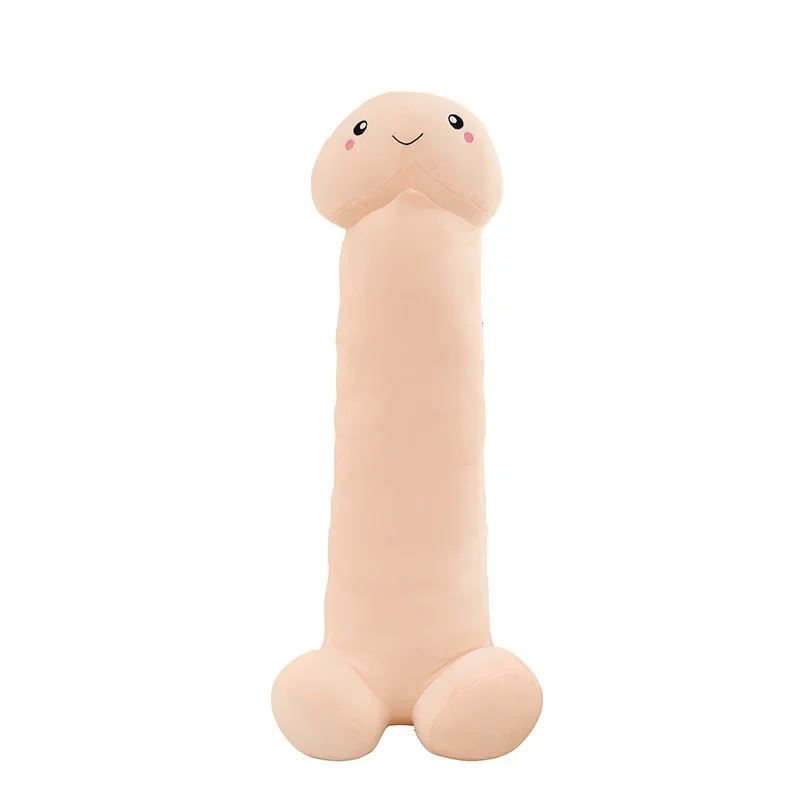 105cm di grandi dimensioni trucco pene peluche Kawaii simulazione morbida Dick Plushie vita reale cuscino del pene Sexy che abbraccia i regali della fidanzata del cuscino