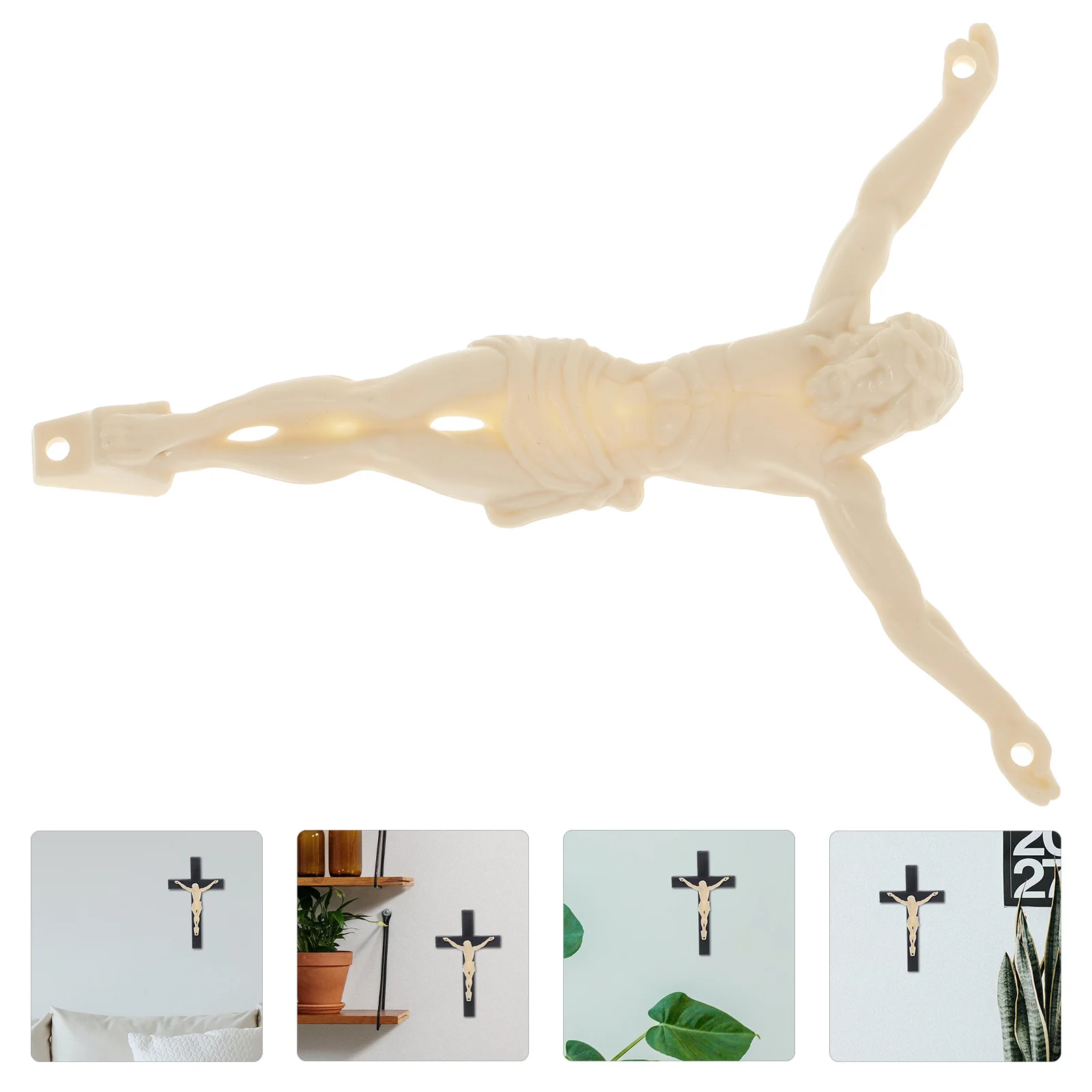 

DIY Crucifix Wall Cross Jesus Statue Exquisite Craftsmanship Religious Home Church Decor Jesus Decoration Church Decoration