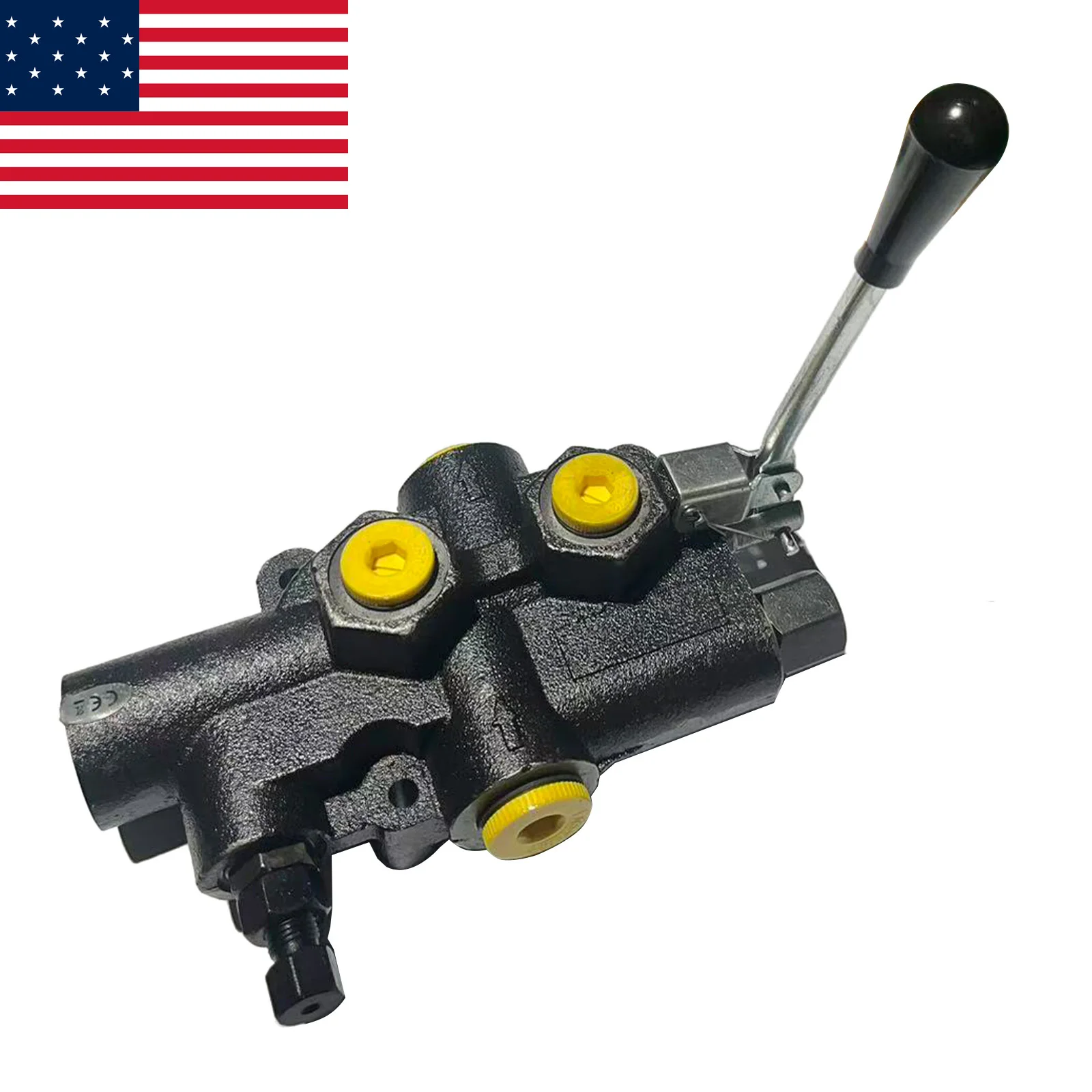 AP03 25 GPM Hydraulic Log Splitter Directional Control Valve 3/4" Work Ports