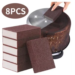 8/1Pcs Nano Sponge Eraser Carborundum Removing Rust Cleaning Sponge Brush for Kitchen Pot Dish Rust Removal Cleaner Accessories