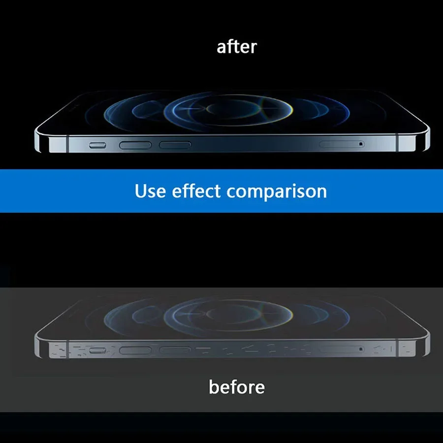 Clear Matte Phone Side Film For iPhone 14 13 12 Pro mini Frame Protective Protector Border Hydrogel Film For iPhone 14 Pro Max