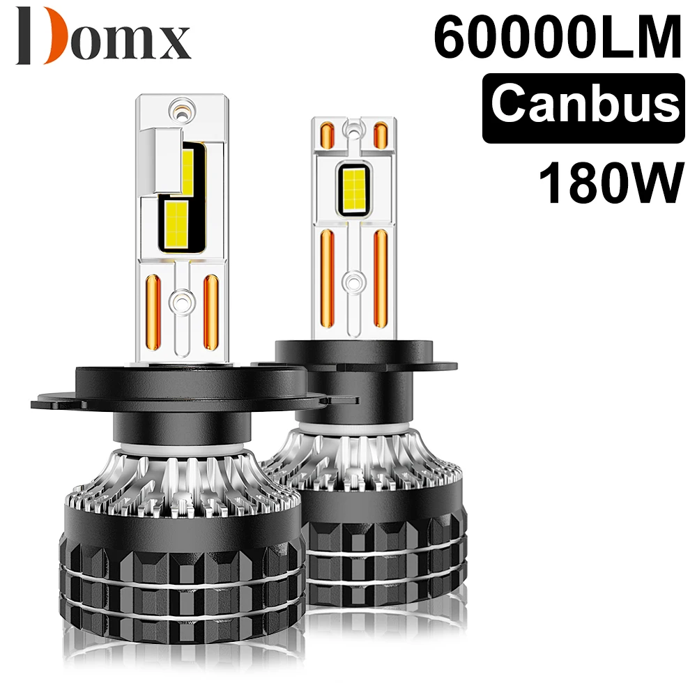 

Лампы светодиодные Domx K5C V22 180 Вт H7, 2 шт.