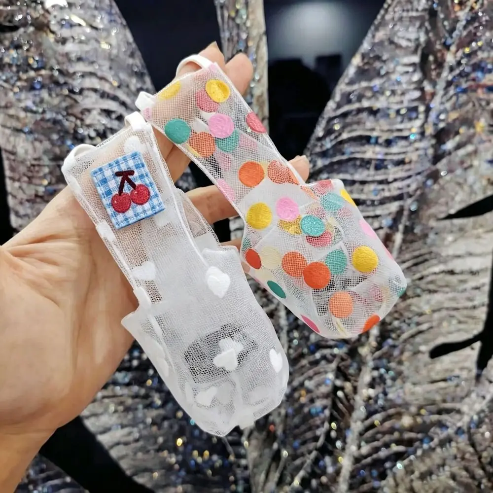 Breathable Parrot Flight Suit Anti-Bite Polka Dot Print Parrot Diaper Adjustable Colorful Bird Flying Harness Keep Birds Clean