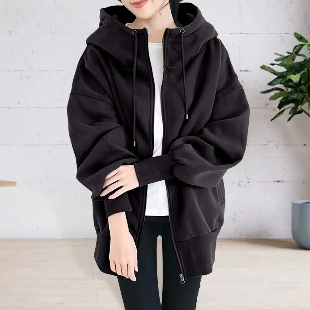 Large Size Women Hooded Trench Coat 2024 New Spring Autumn Women's Casual Windbreaker Korean Loose Female Lined Outerwear 3XL