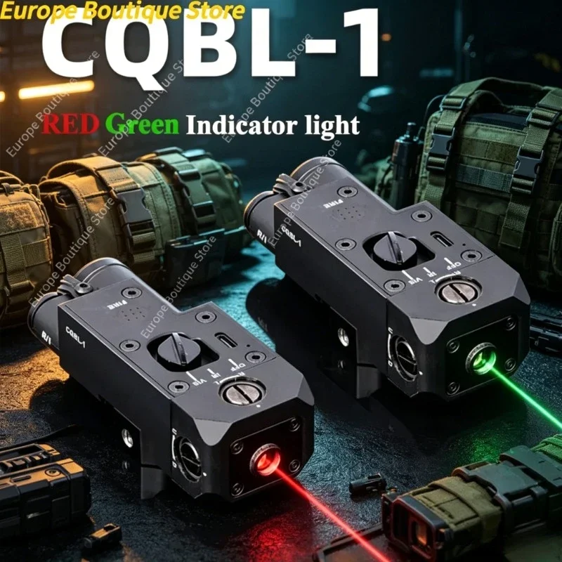 CQBL-1 Red Green Dot Indicator Tactical SF M300A M600C LED Flashlight for 20mm Rail Outdoor Sport Airsoft Model Parts Gear