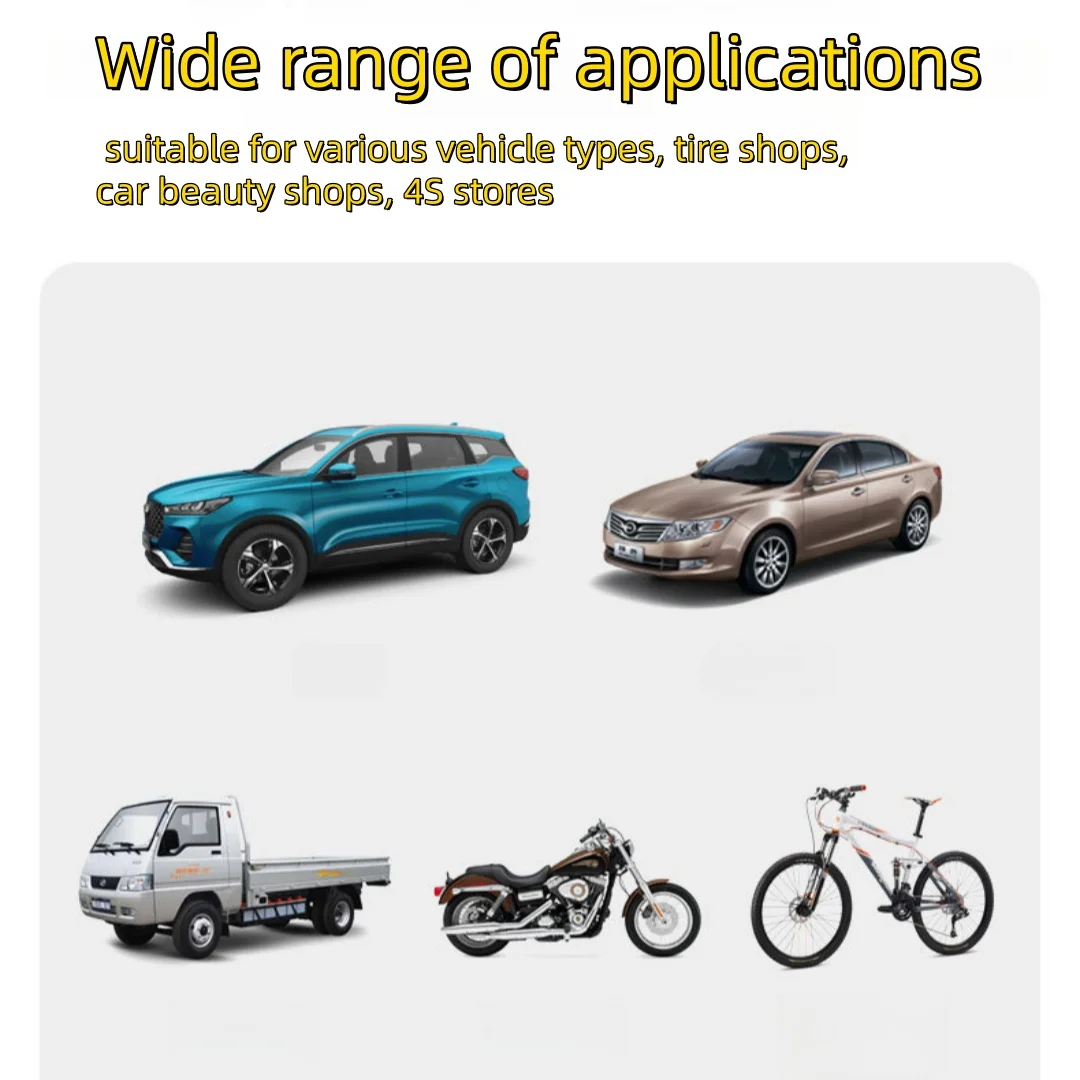Handheld digitale bandenspanningsmeter Automatische bandeninfecteur opblaaspistool luchtmeter draagbare automatische bandenwinkel opblaaspistool